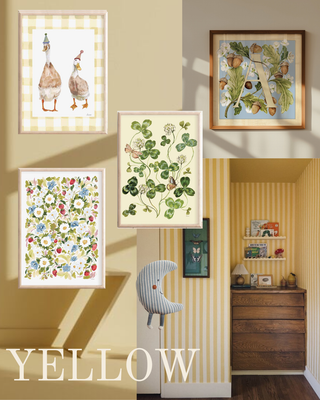 HOW TO: Style letter A print in nursery or playroom