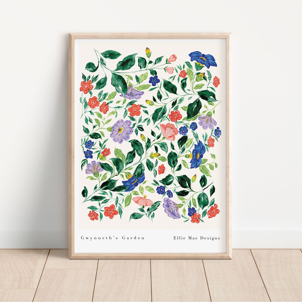 Gwynneth's Garden Art Print