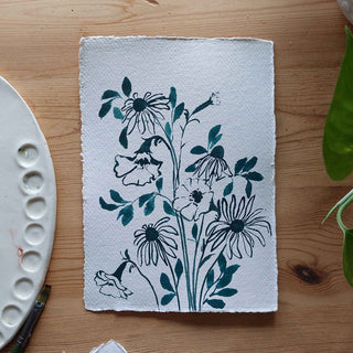 Linear Florals