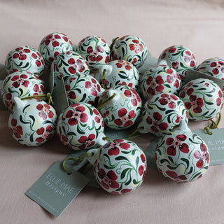 Hand Painted Ceramic Bauble - Design 2