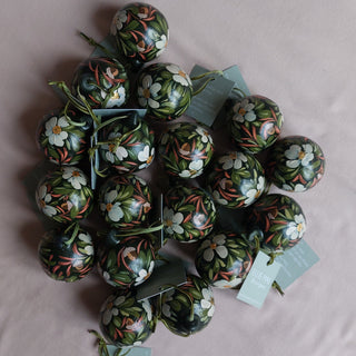 Hand Painted Ceramic Bauble - Design 5