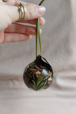 Hand Painted Ceramic Bauble - Design 5