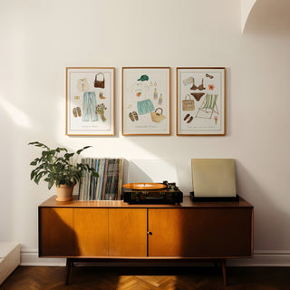 Coffee date, lemonade picnic and take me to the beach prints