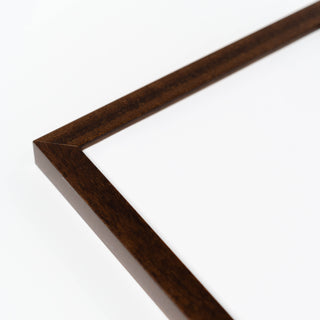 dark wood effect frame a4 a3 a2