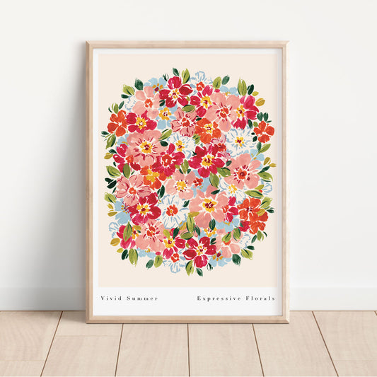 Vivid Summer Art Print