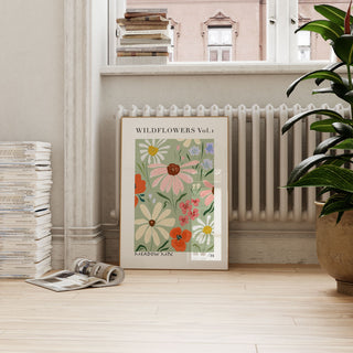 floral print in a4 and a3 