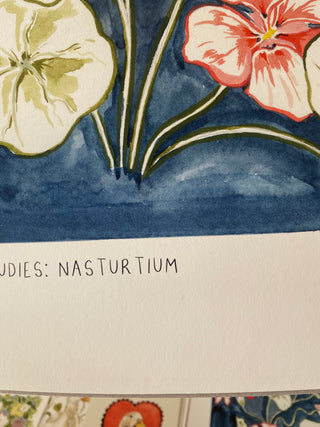 A2 Nasturtium Fine Art Print