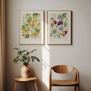passion fruit print styled with our wild kiwi print 