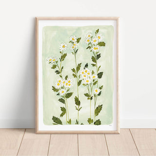 Mint Meadow Art print
