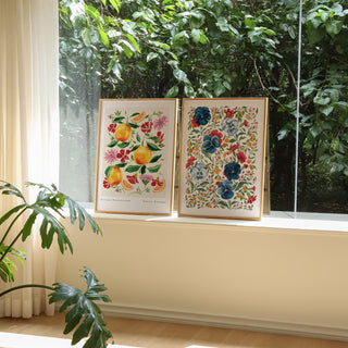 orange marmalade paired with our sweet orange fine art print