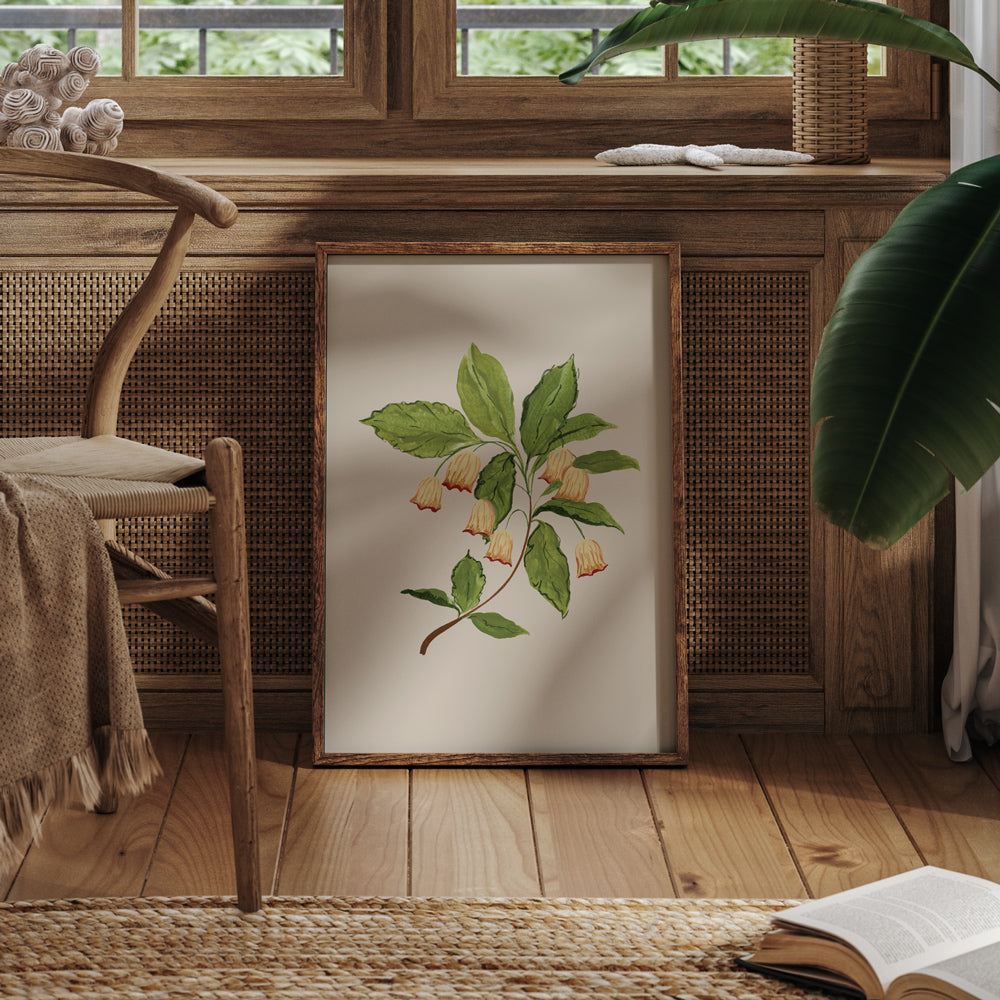 earthy botanical simple wall art 