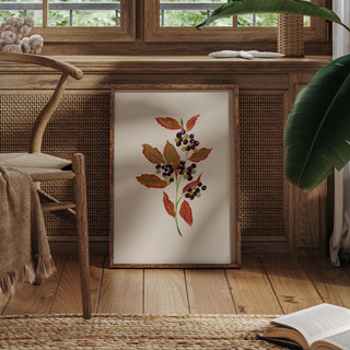 Autumn Berries Art Print