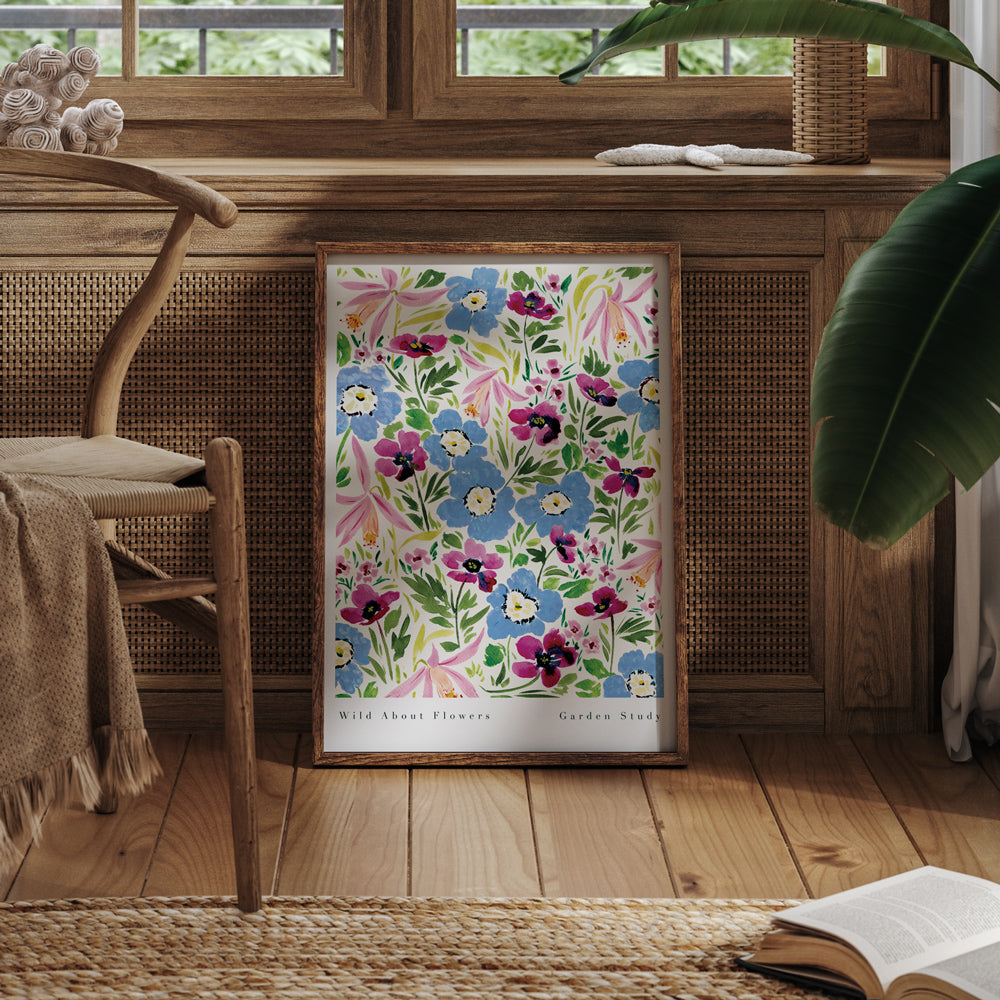 botanical floral print for your home