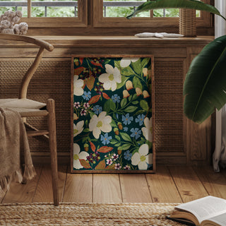 autumn foliage wall art for office space in a4 and a3
